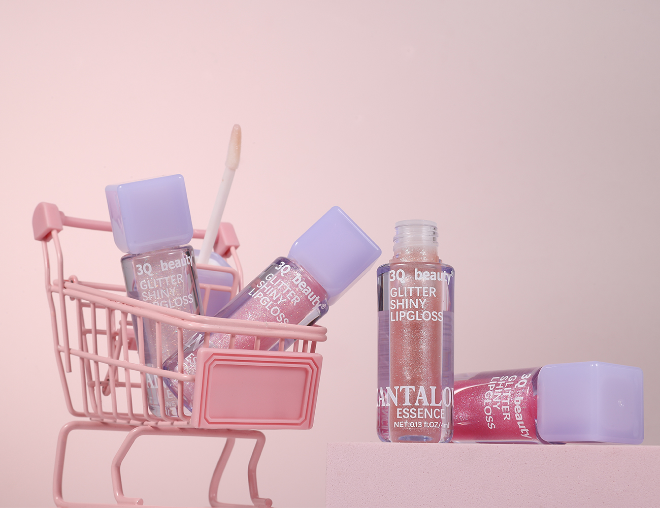 Glitter shiny lip gloss(LP-644) - Image 2