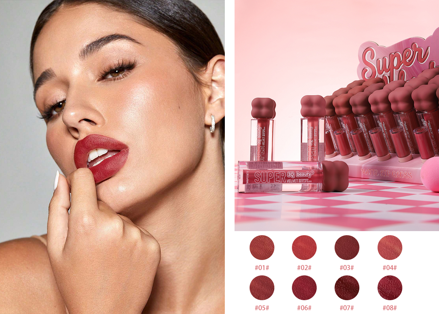 Matte lipgloss(LP-734) - Image 3