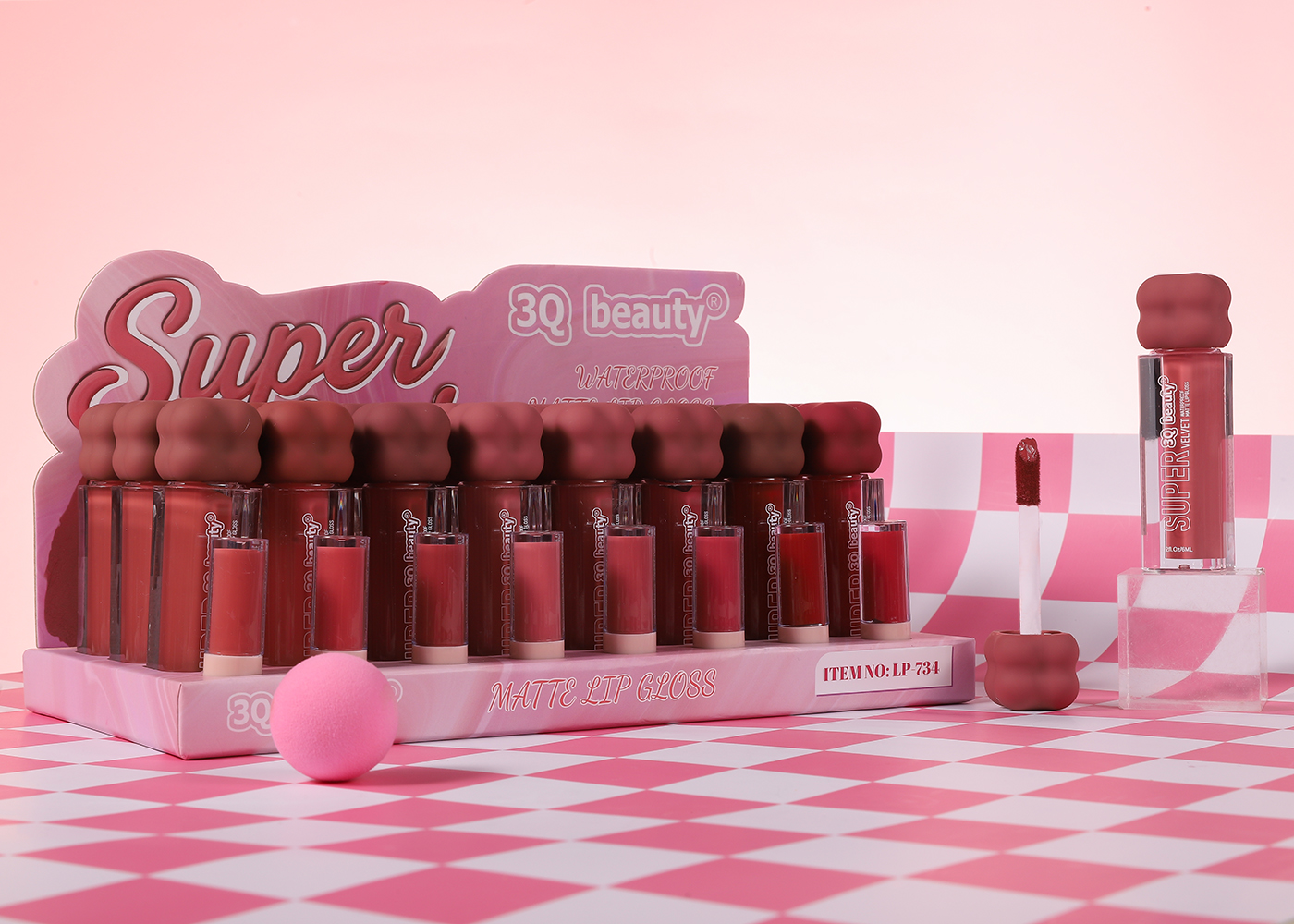 Matte lipgloss(LP-734) - Image 5